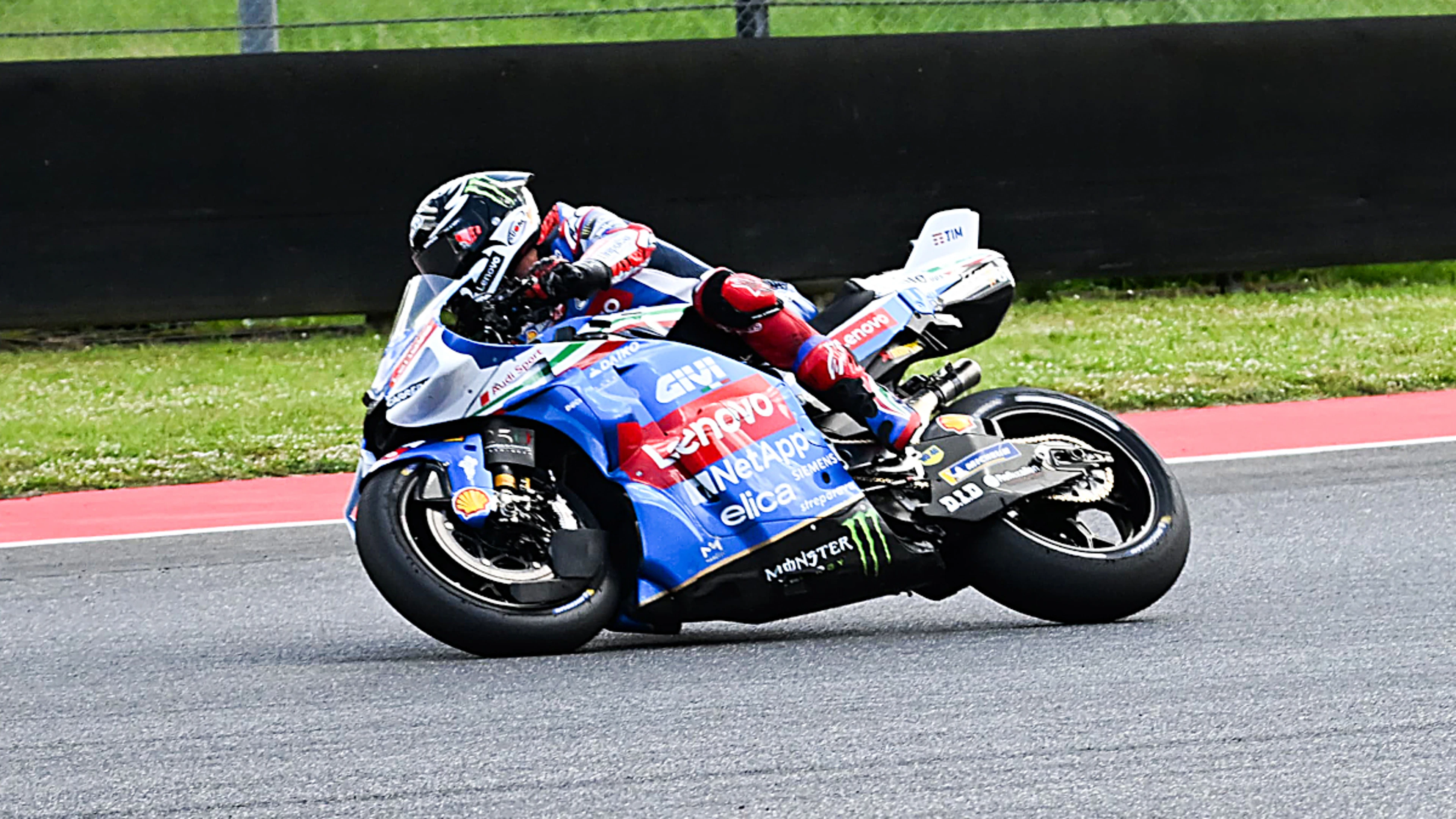 Bagnaia sets new lap record in Dutch MotoGP qualifying at the 'Cathedral'