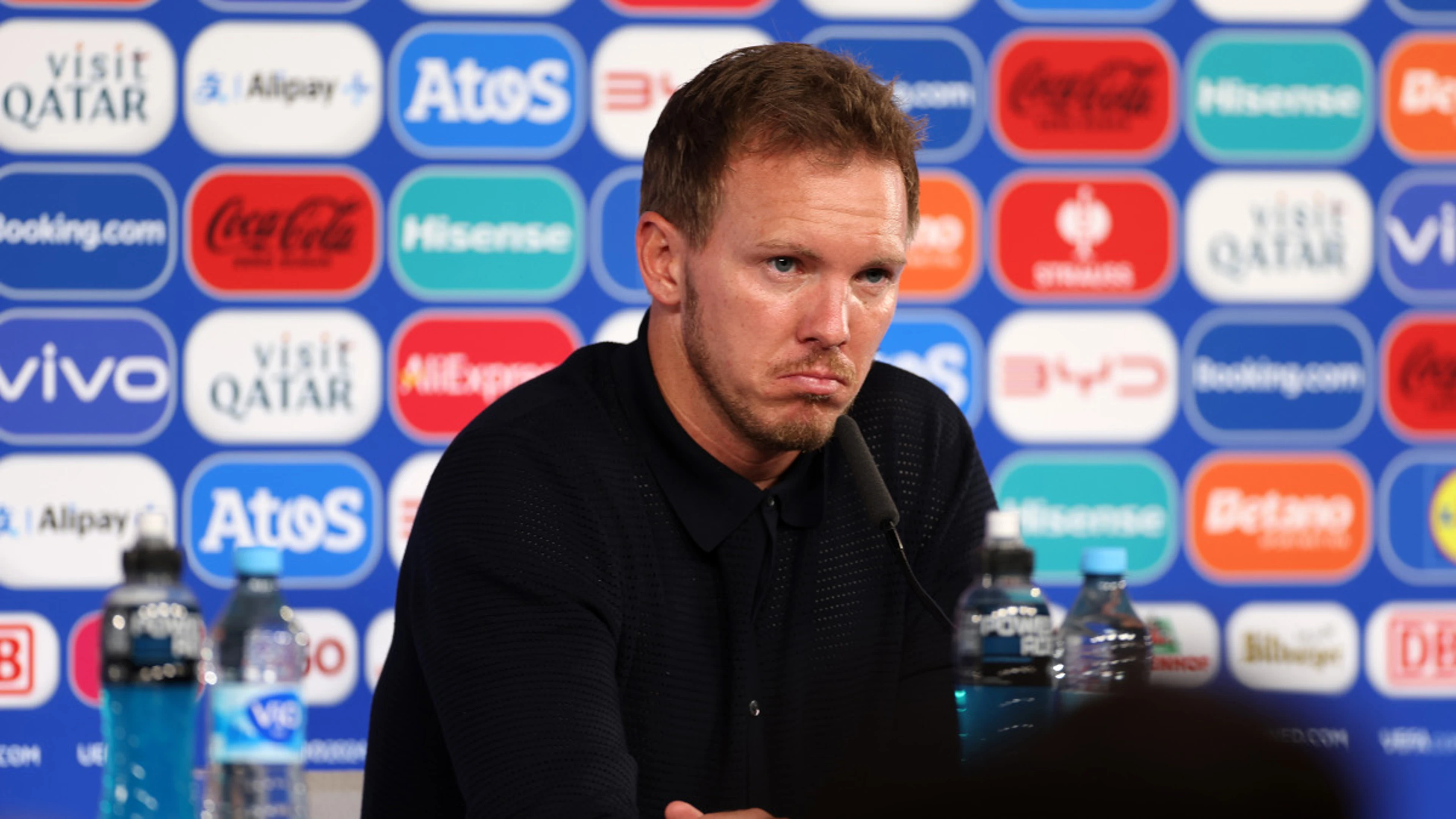 Nagelsmann laments late penalty decision as hosts Germany exit Euros