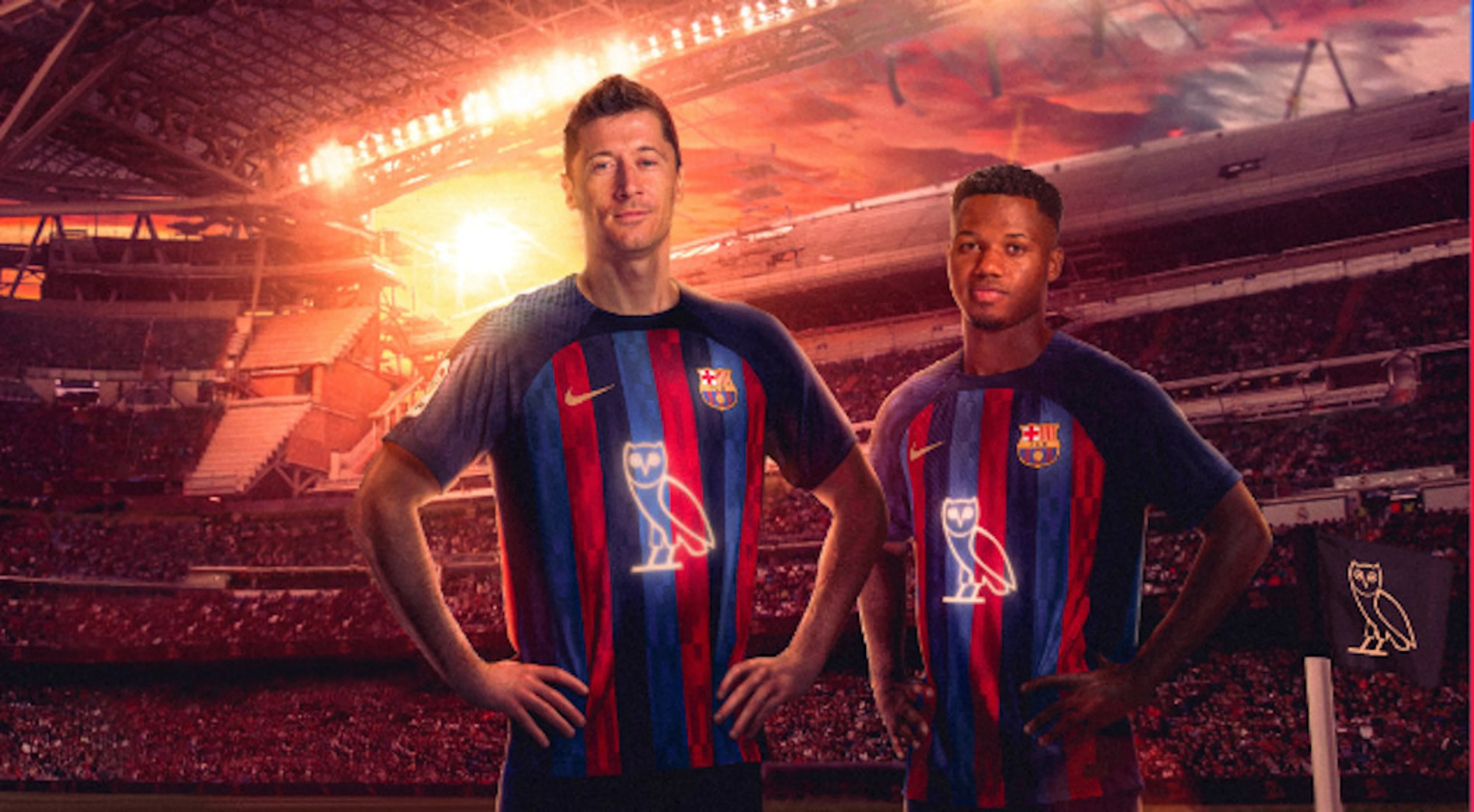 Barcelona to celebrate Drake with shirt logo in Clasico