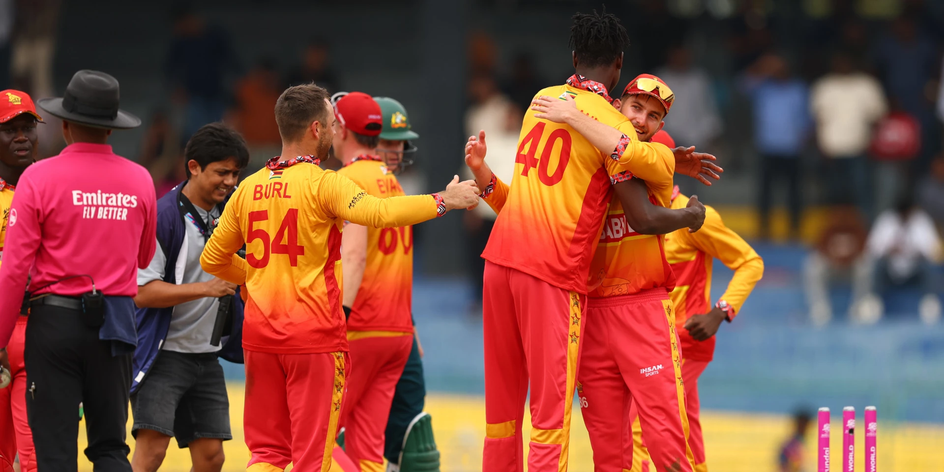 Zimbabwe stun Australia at T20 World Cup