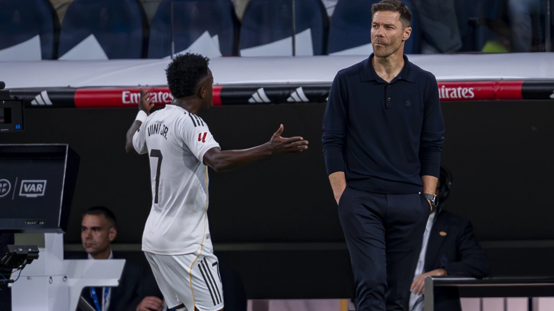 Real Madrid's Vinicius says sorry for Clasico substitution huff