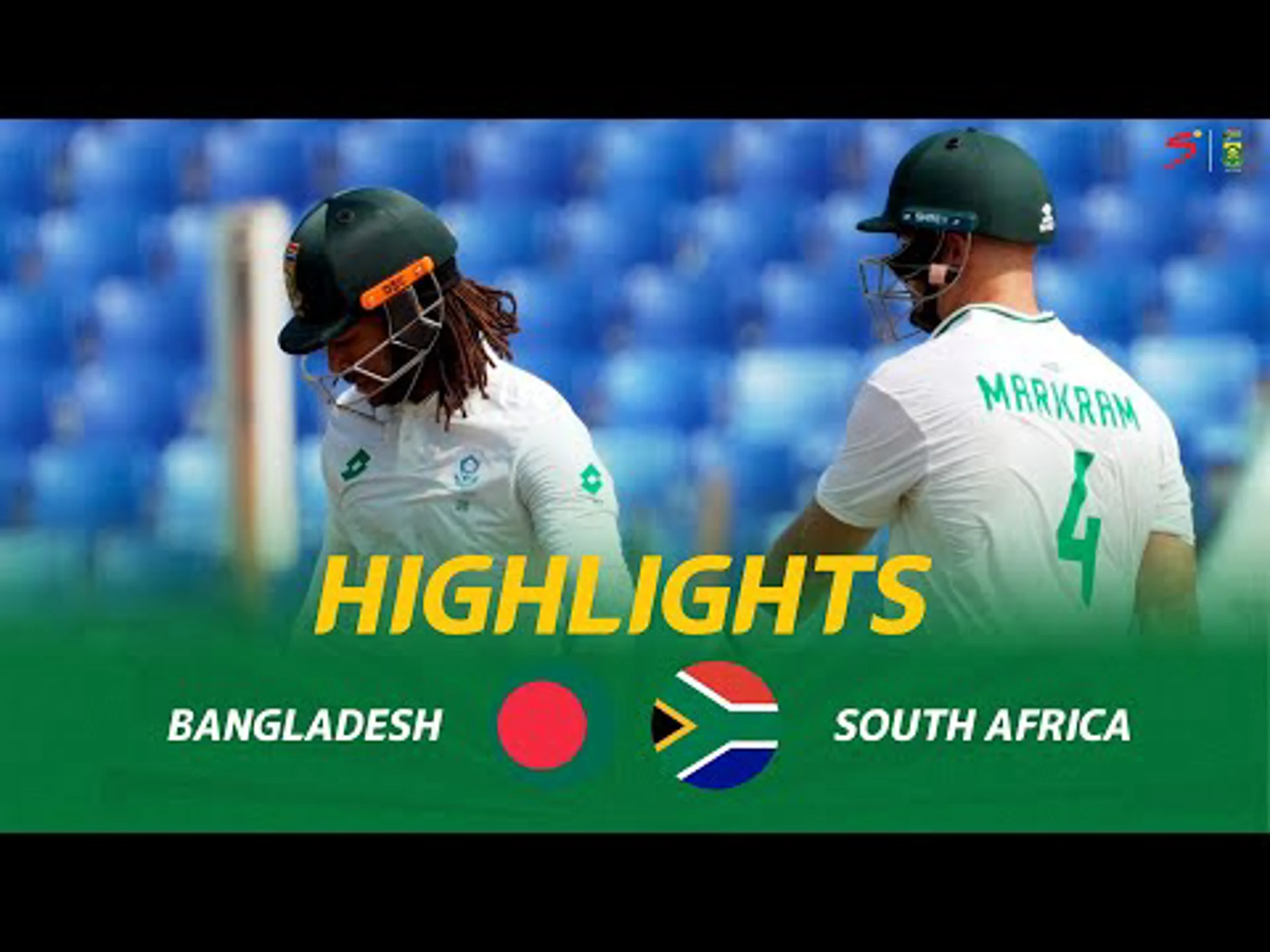 Bangladesh v South Africa | Short Highlights | 2nd Test Day 1