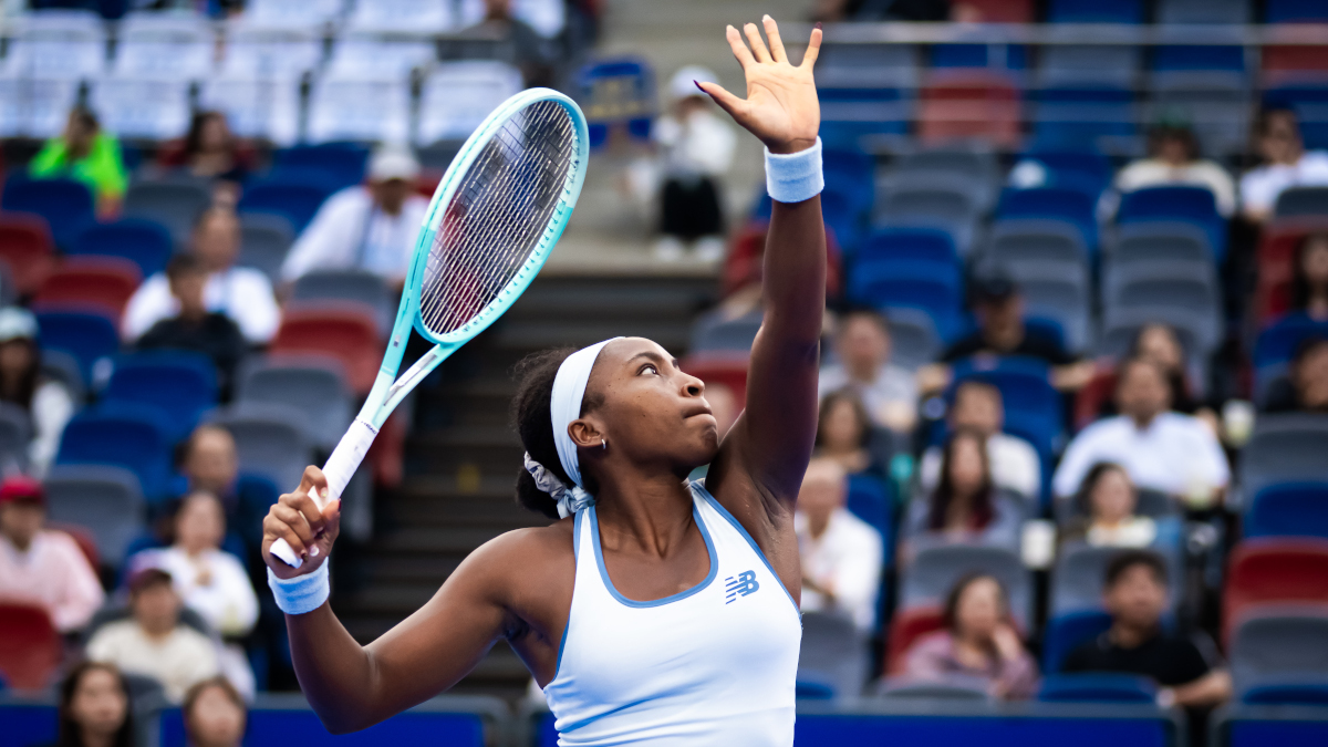Gauff beats Paolini in straight sets to reach Wuhan final