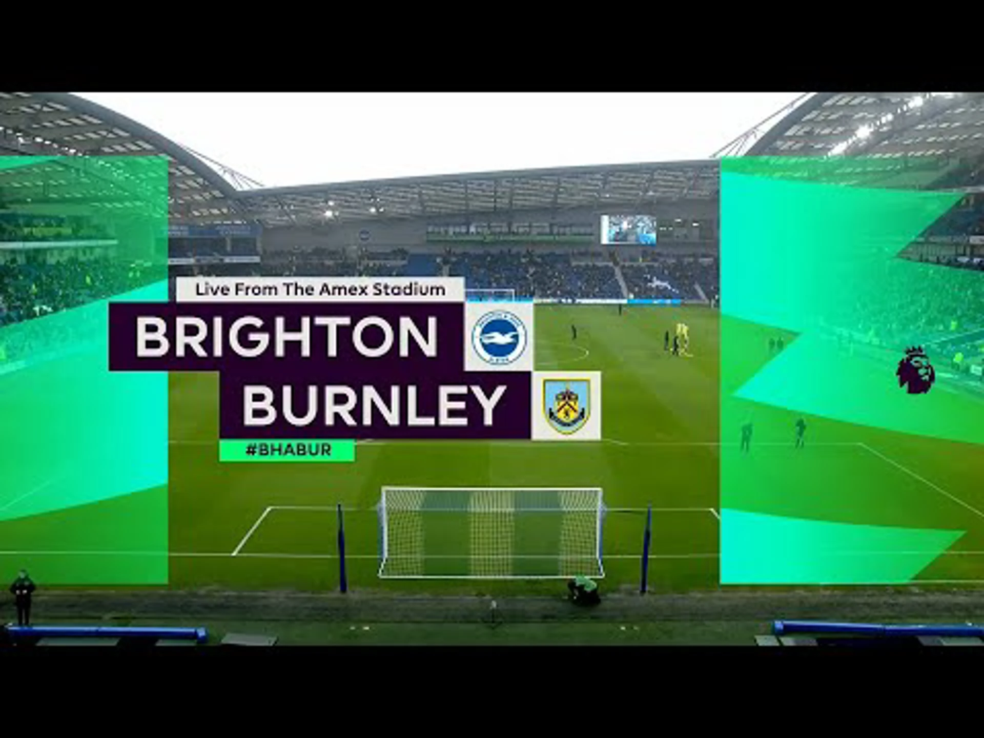 Premier League | Brighton & Hove Albion v Burnley | Highlights