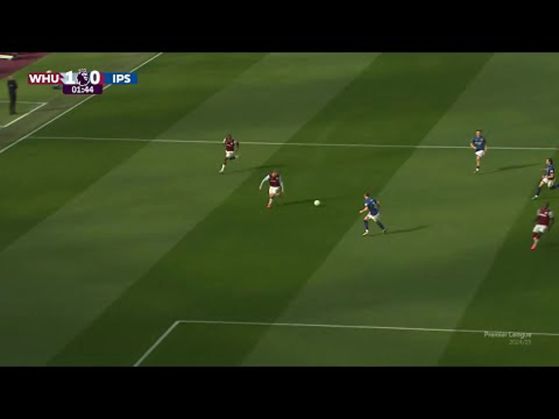 Michail Antonio | 1ˢᵗ Minute Goal v Ipswich Town