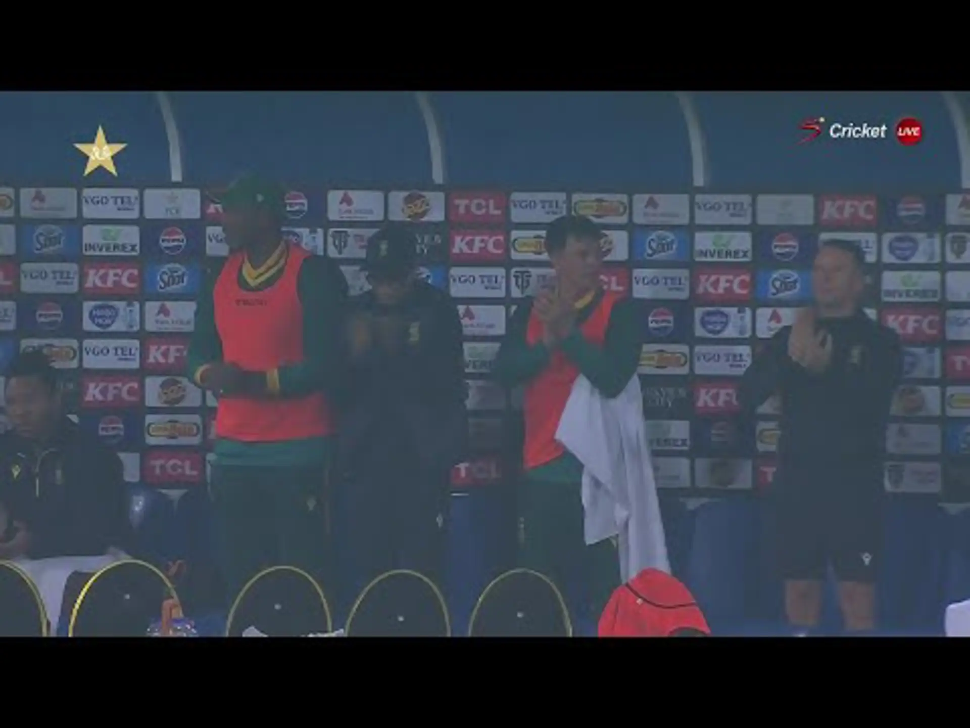 Quinton Kock with 54 Runs in the 2nd Inning vs. Pakistan