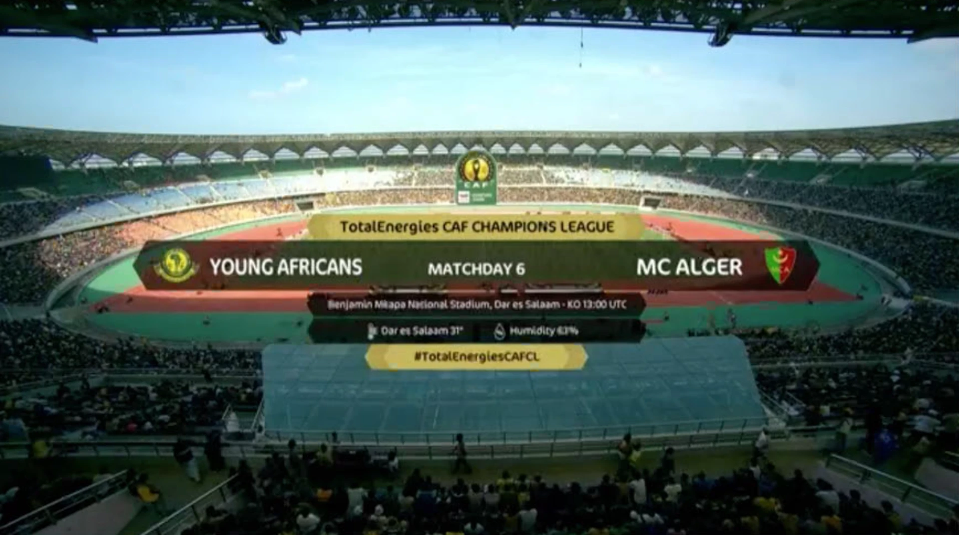 Y Africans v MC Alger | Match Highlights | CAF Champions League