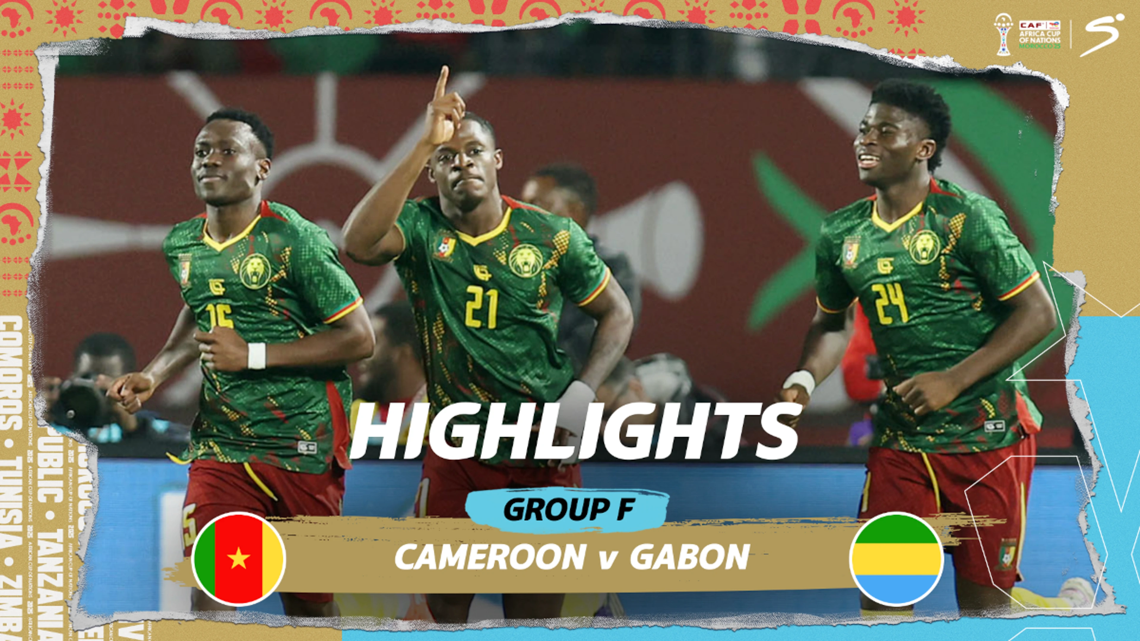 Cameroon v Gabon | Match in 3 | CAF Africa Cup of Nations Morocco 2025