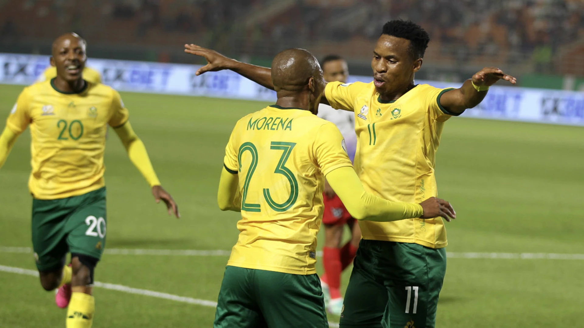 Bafana bounce back with emphatic win