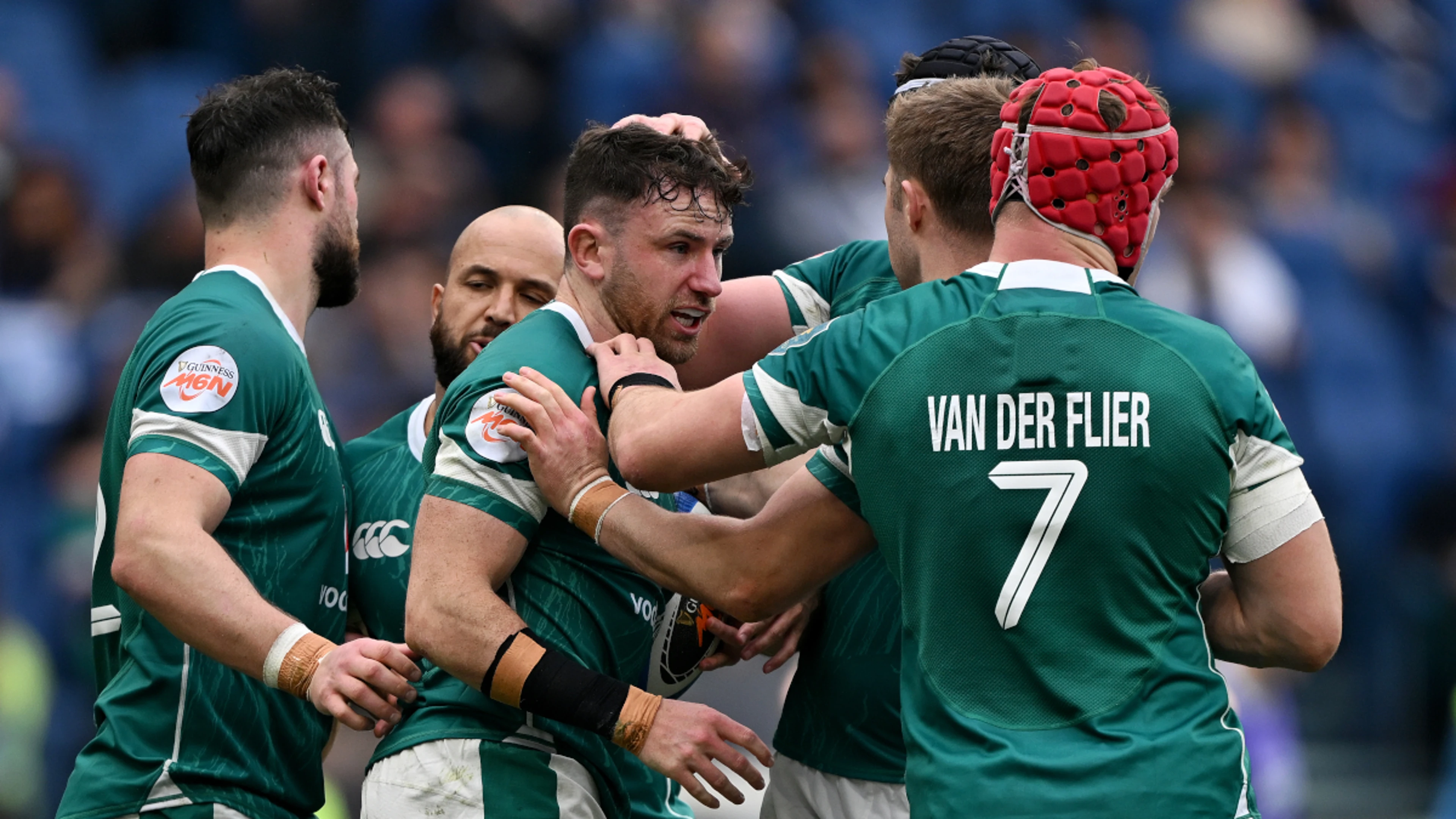 Sheehan hat-trick leads Ireland to win over Italy