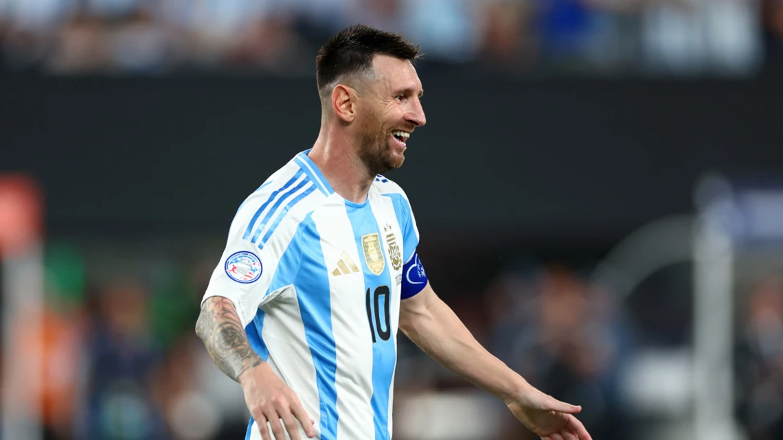 Messi says he is enjoying 