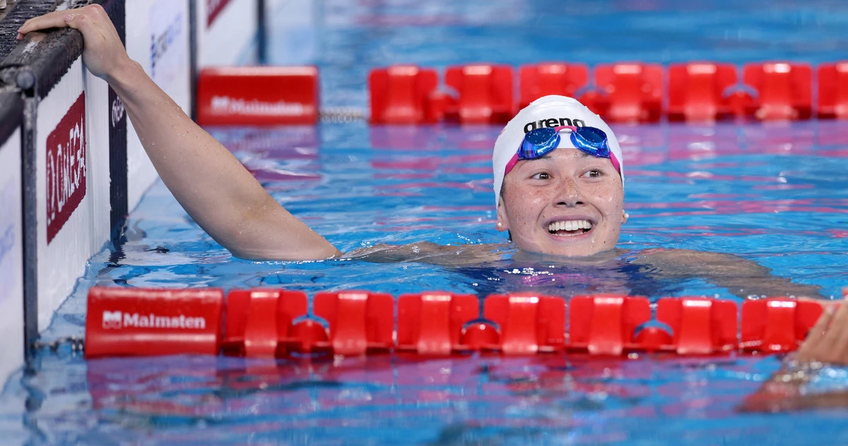 Hong Kong's Haughey wins first world swim gold | SuperSport