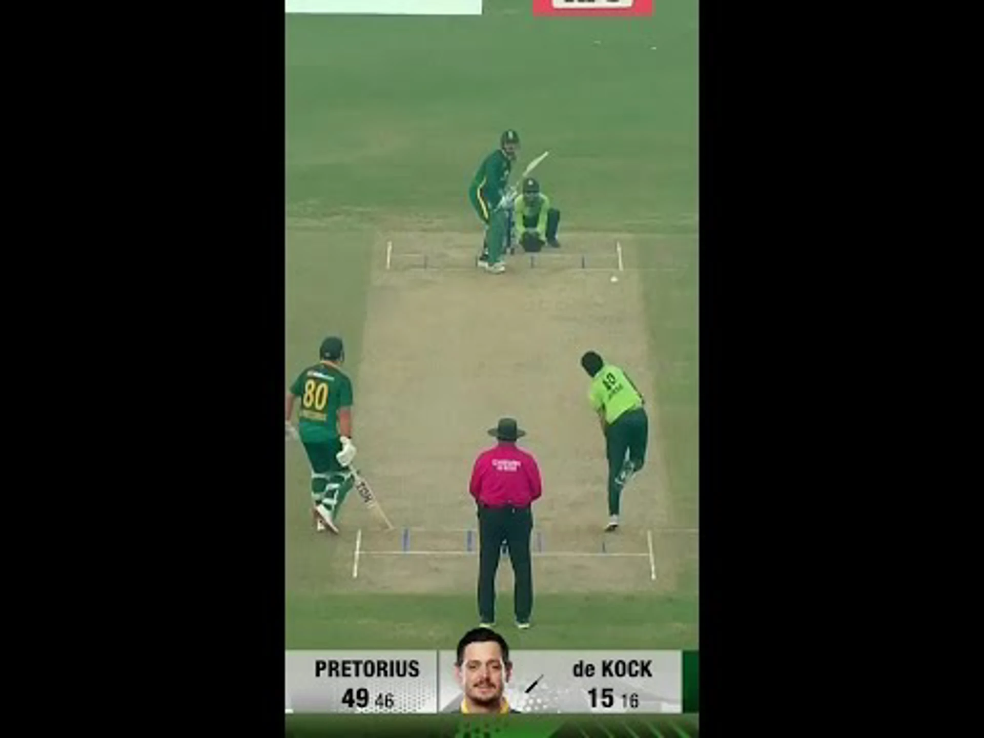 Man of the moment, Lhuan-dre Pretorius!