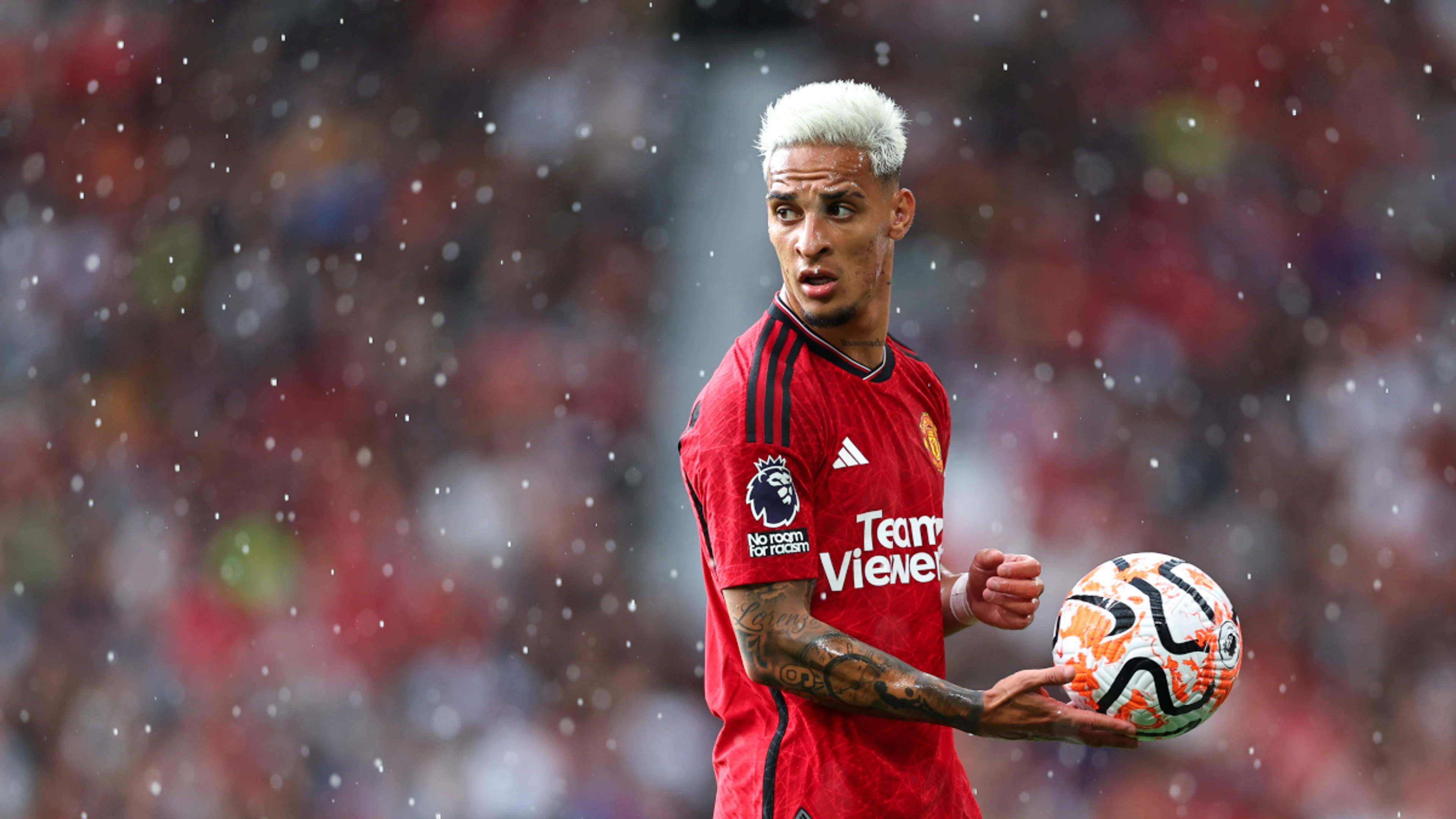 Manchester United's Antony to resume training, available for selection - club