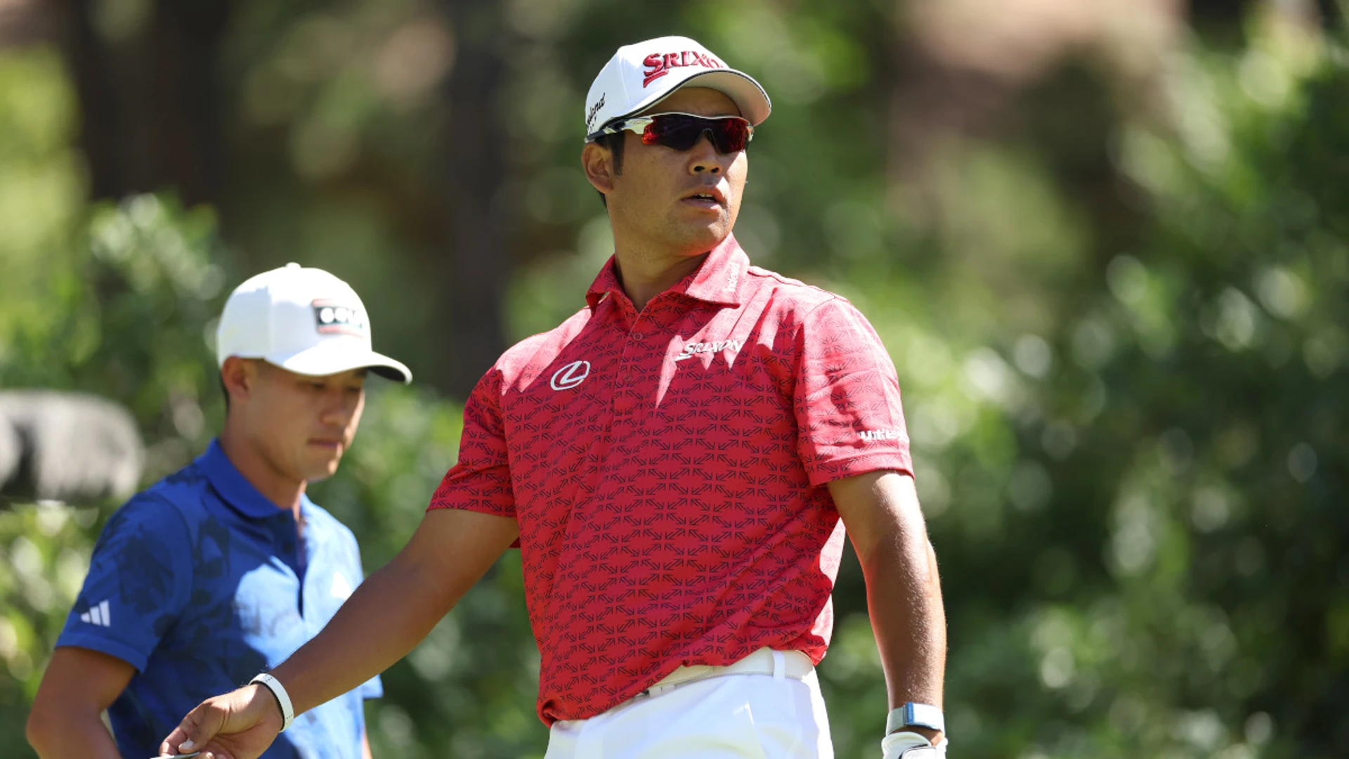 Matsuyama (back) WDS from BMW Championship