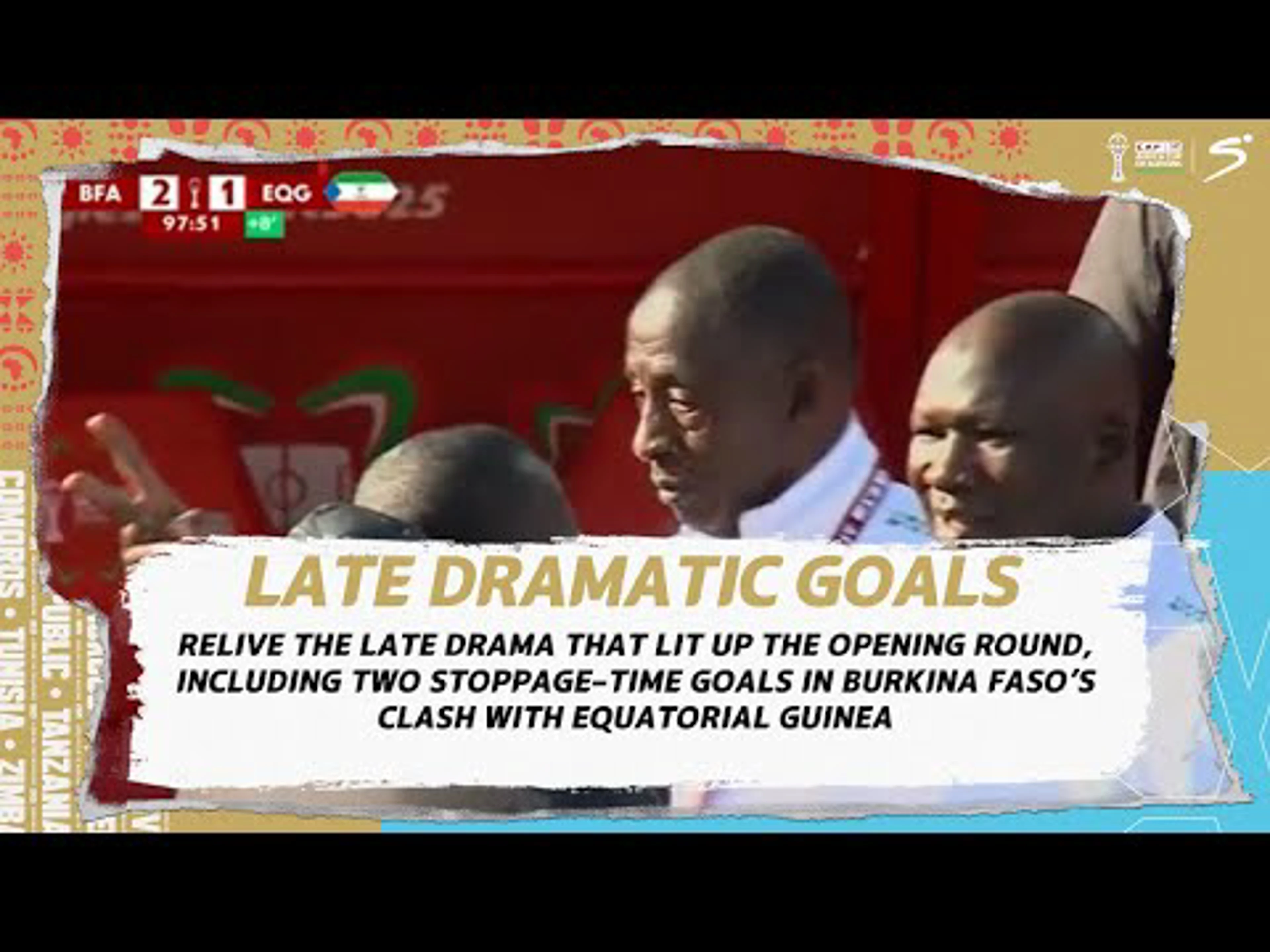 Late Dramatic Goals | Match Round 1 | AFCON 2025