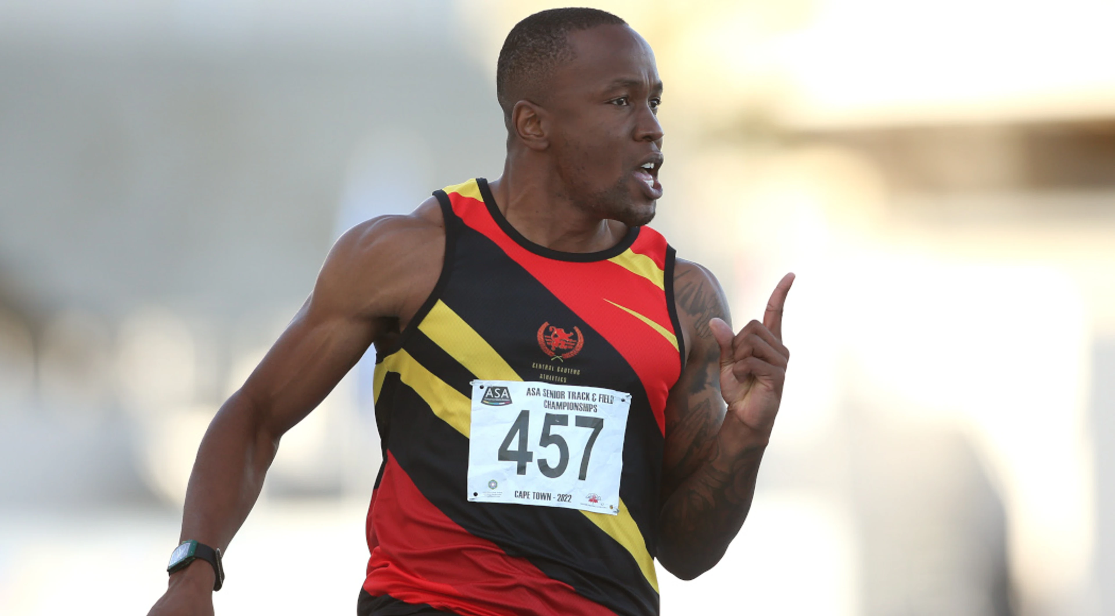 Simbine and Horn defend 100m titles at ASA Senior Champs