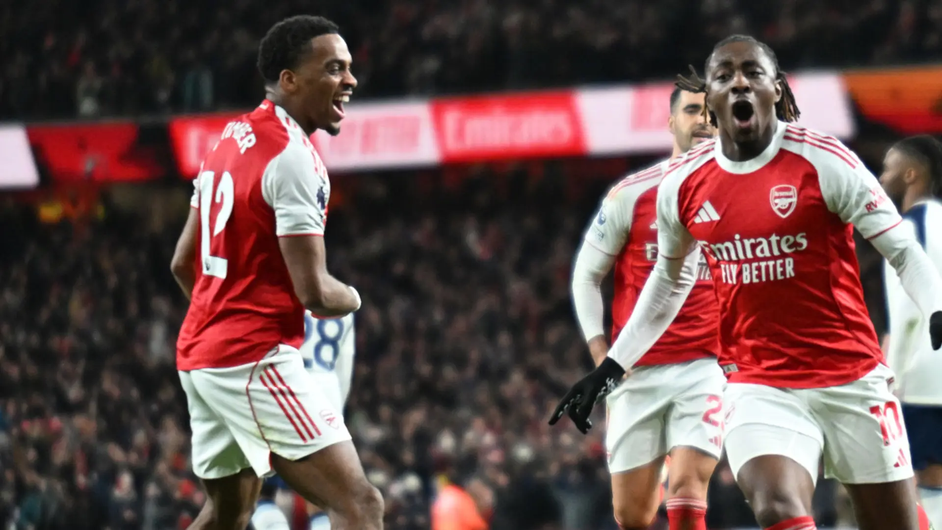DERBY DEMOLITION: Arsenal's Eze revels in 'special' hat-trick after destroying Spurs