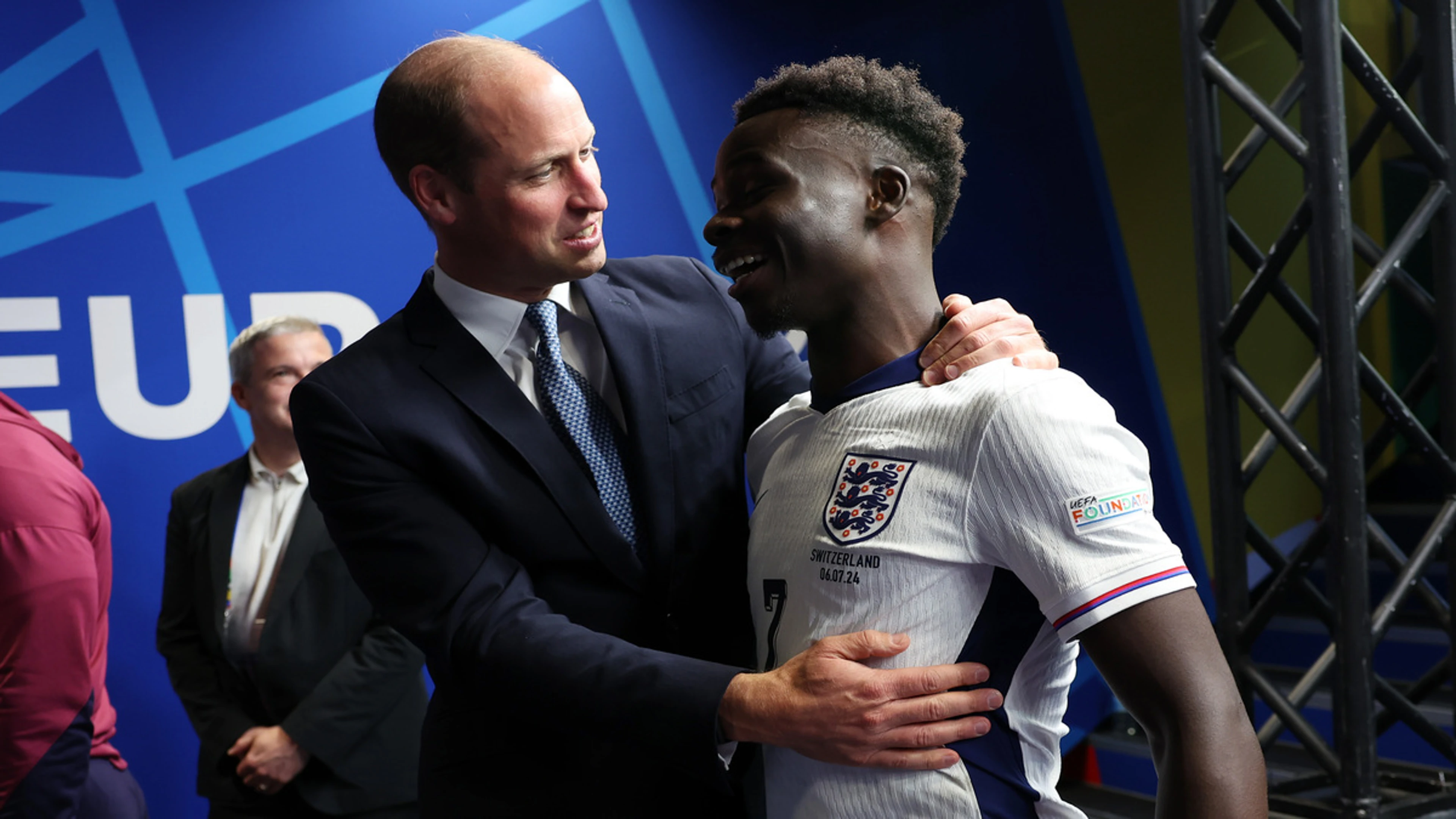 Prince William tells England to 'show what you're made of' in Euros final