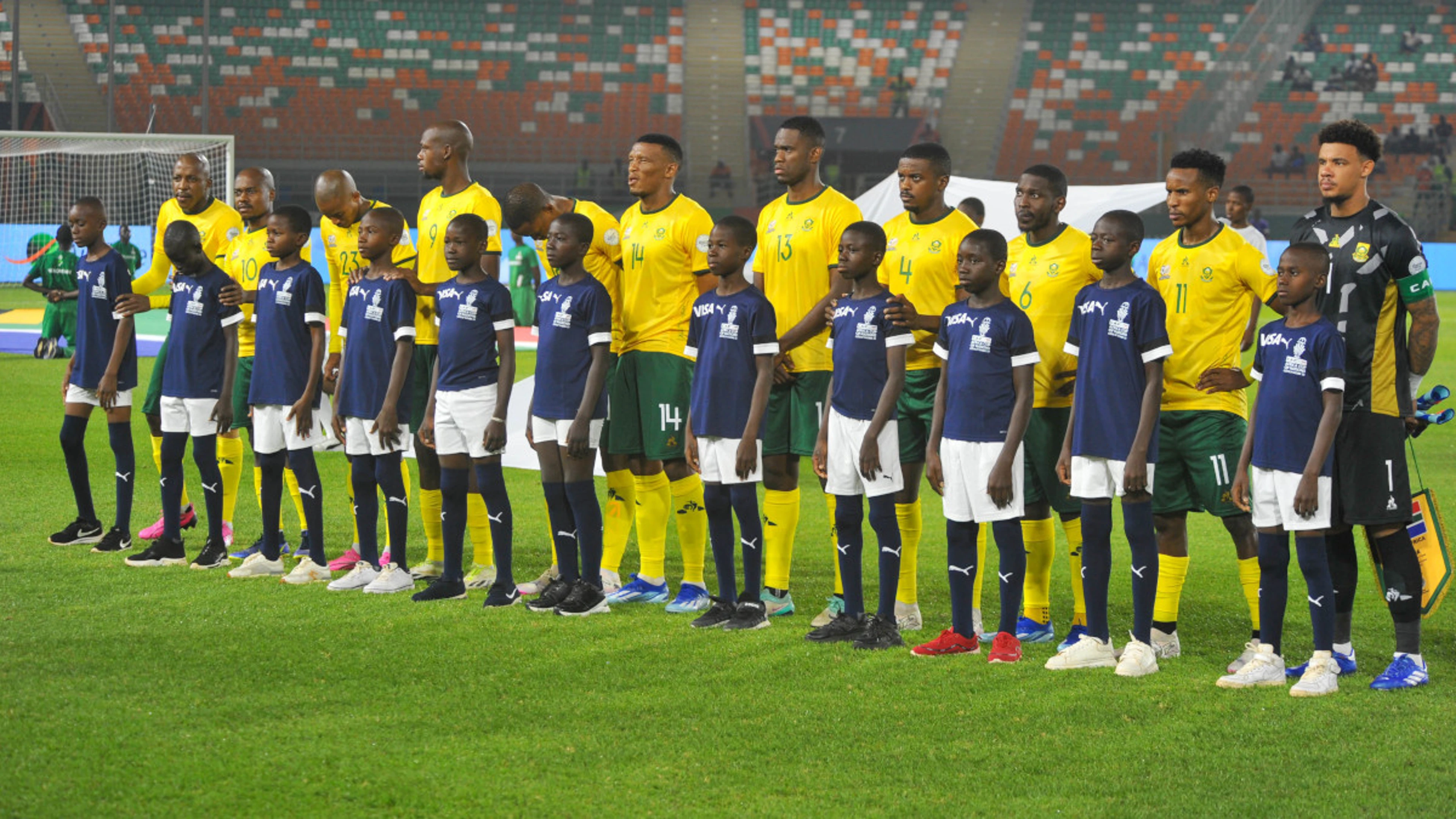 South Africa’s record against North African teams