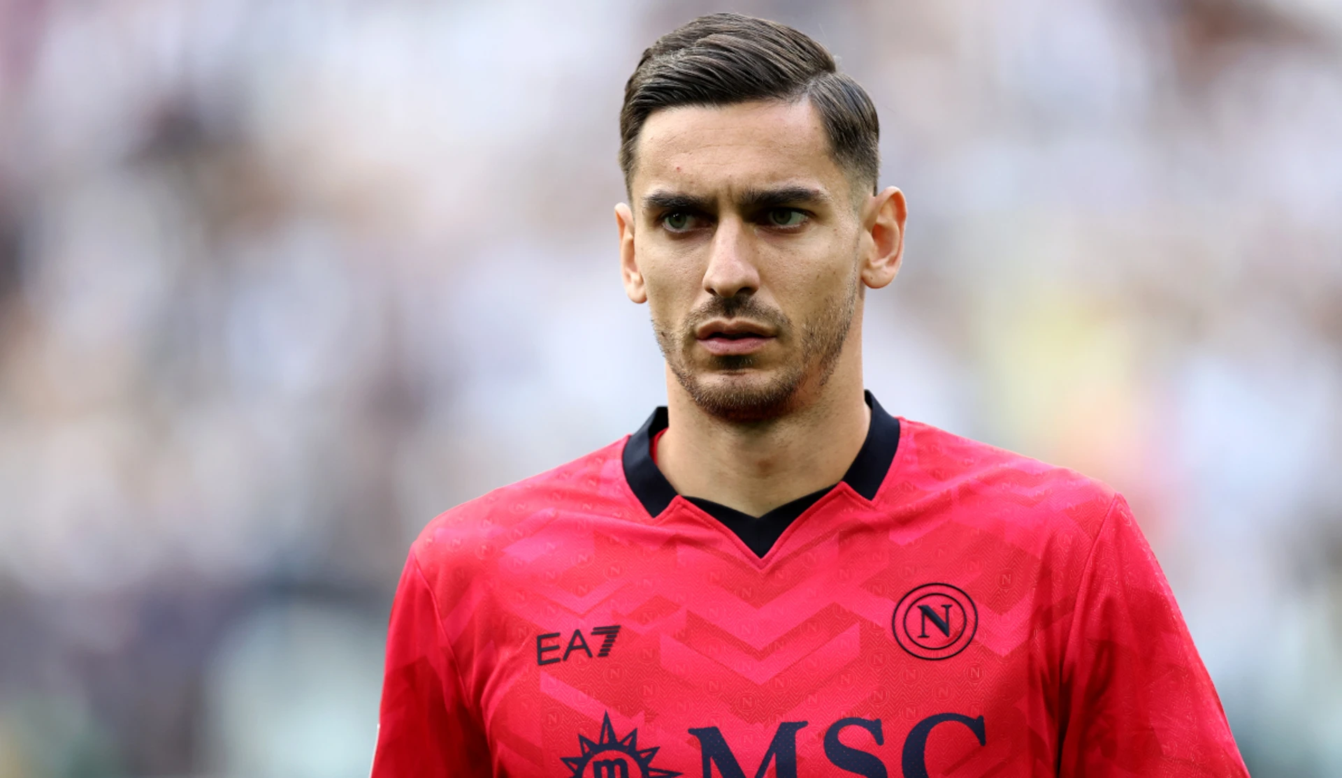 Napoli keeper Meret out with thigh strain