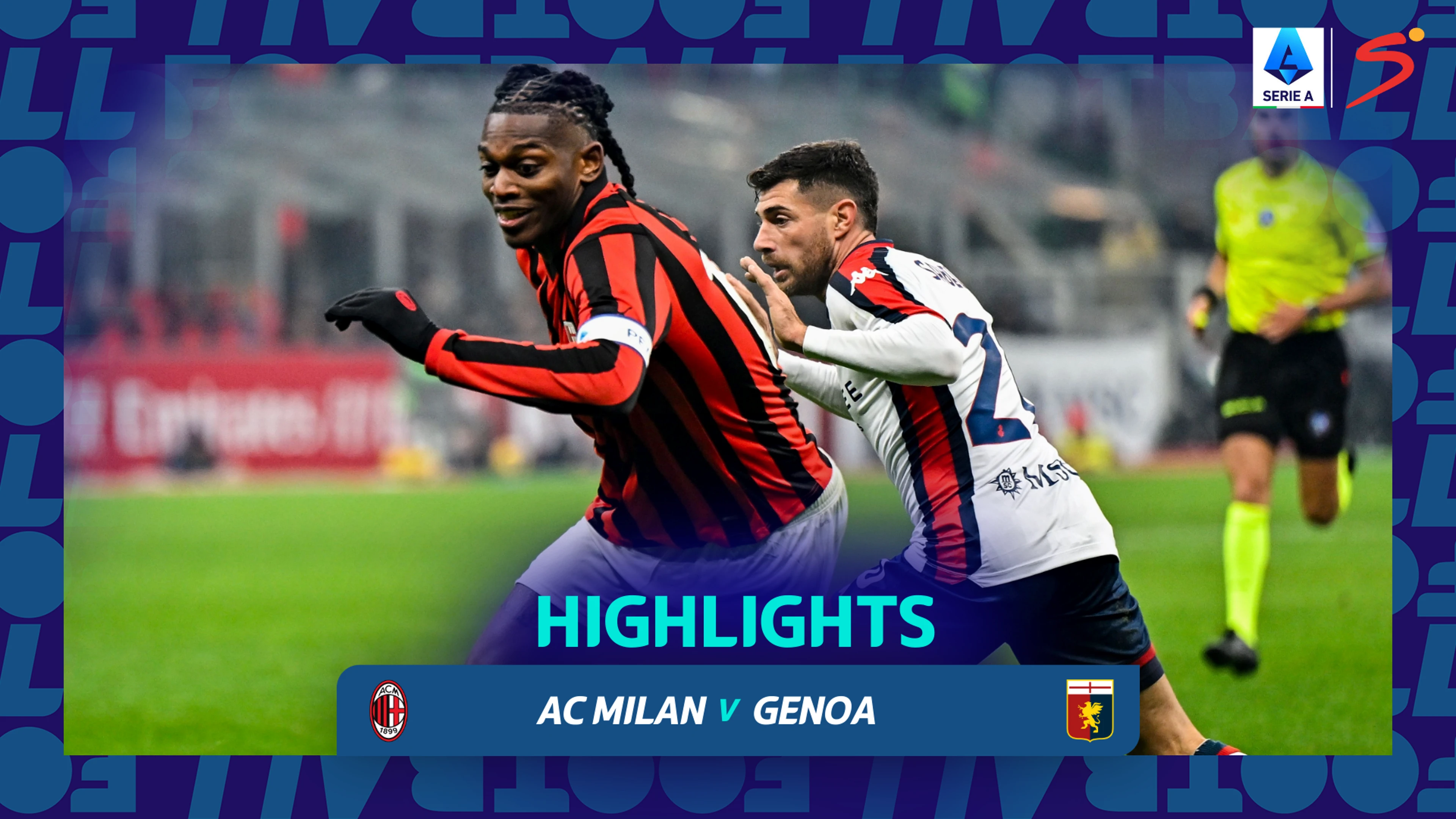 AC Milan v Genoa | Match Highlights | Italian Serie A Matchday 16