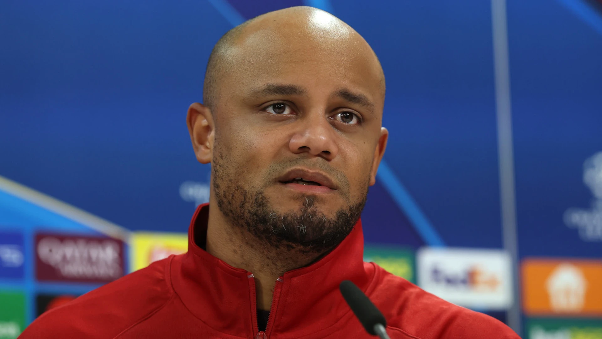 Bayern's Kompany still hopeful of top-eight Champions League finish