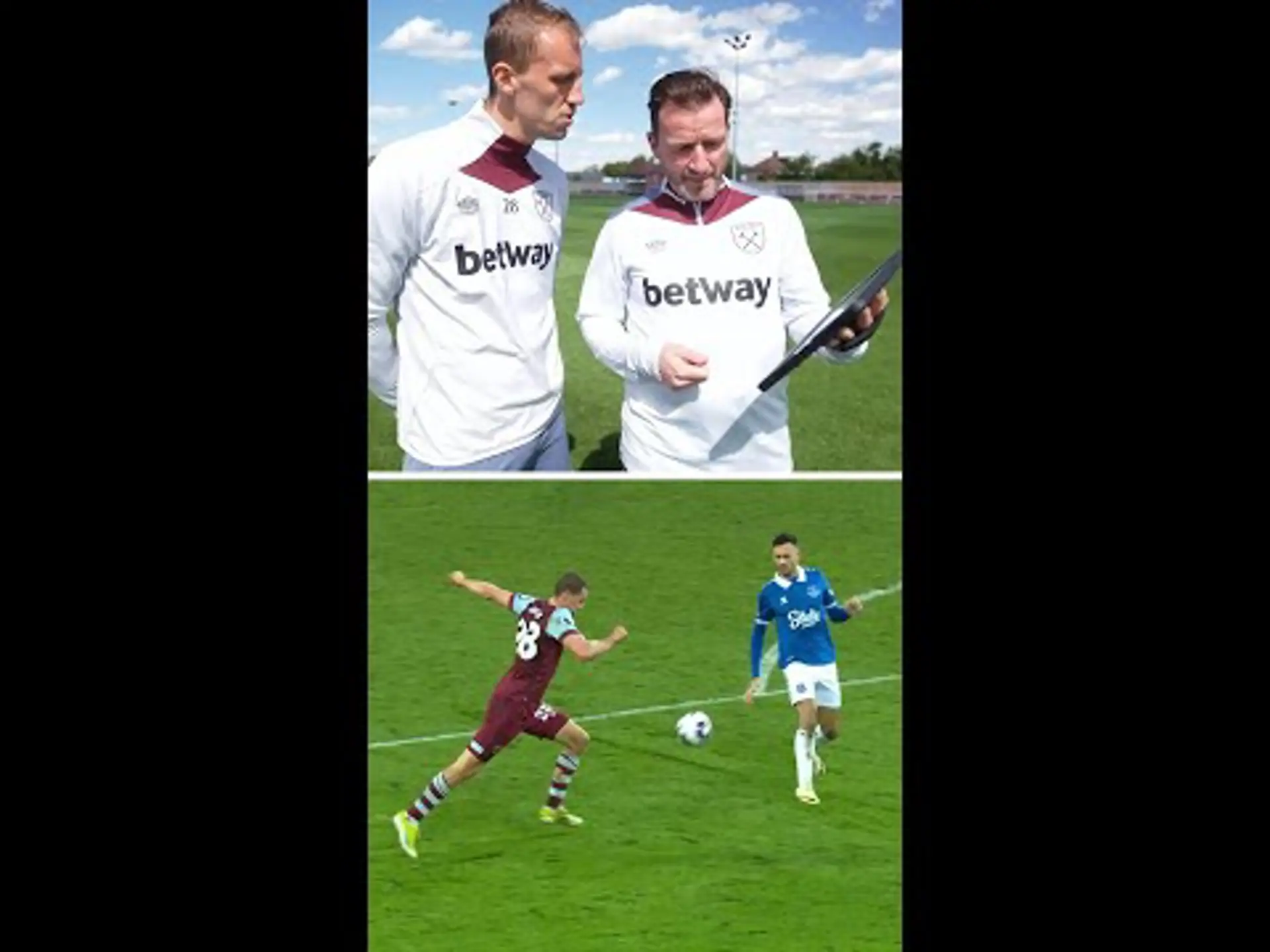 Thomas Soucek recreates wonder goal at Everton!