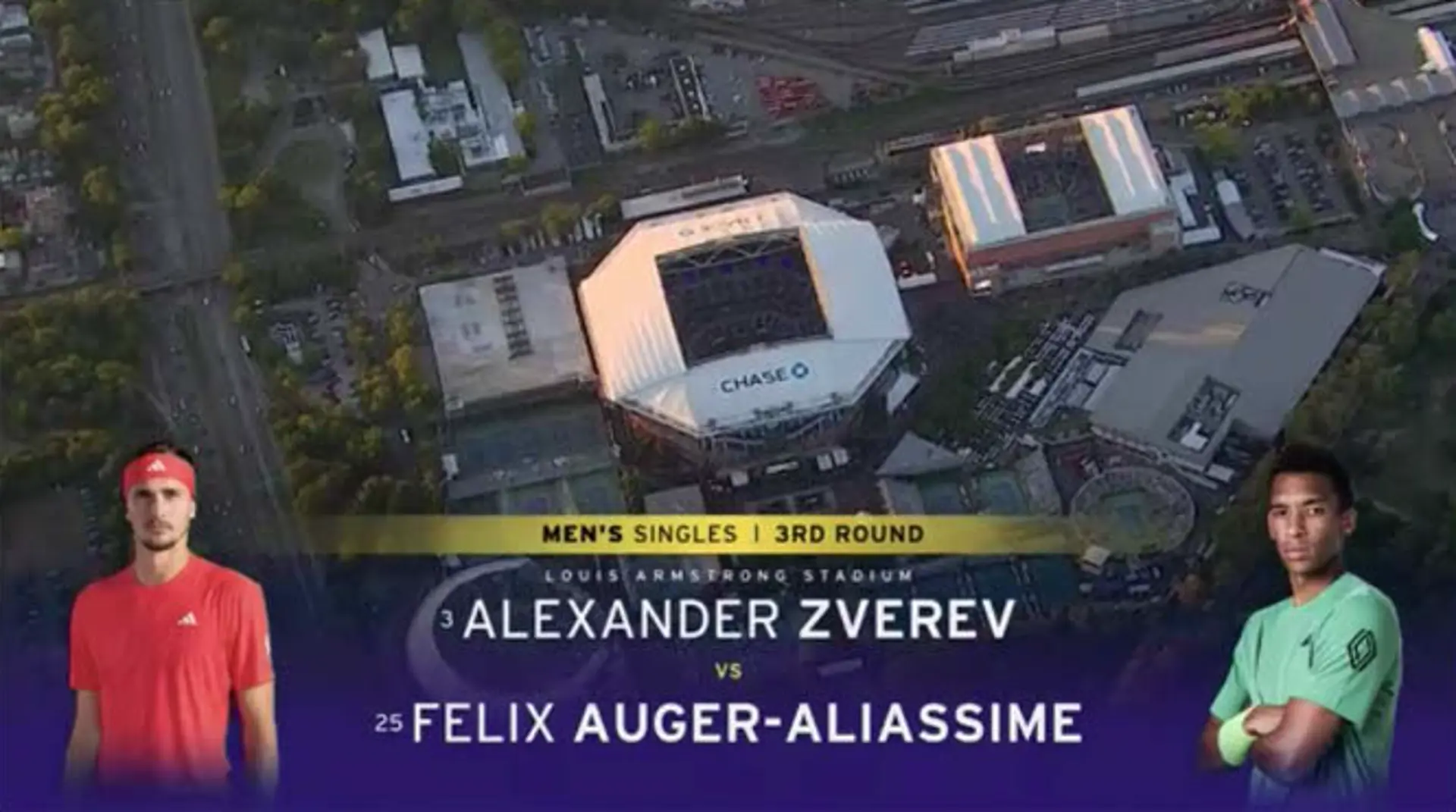 Zverev v Auger Aliassime | Match Highlights | US Open