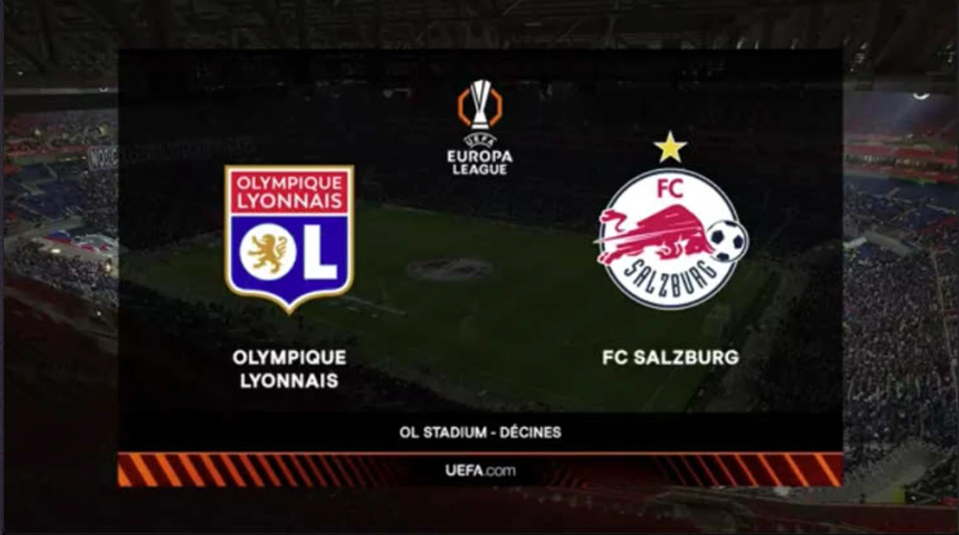 Lyon v Salzburg | Match Highlights | UEFA Europa League