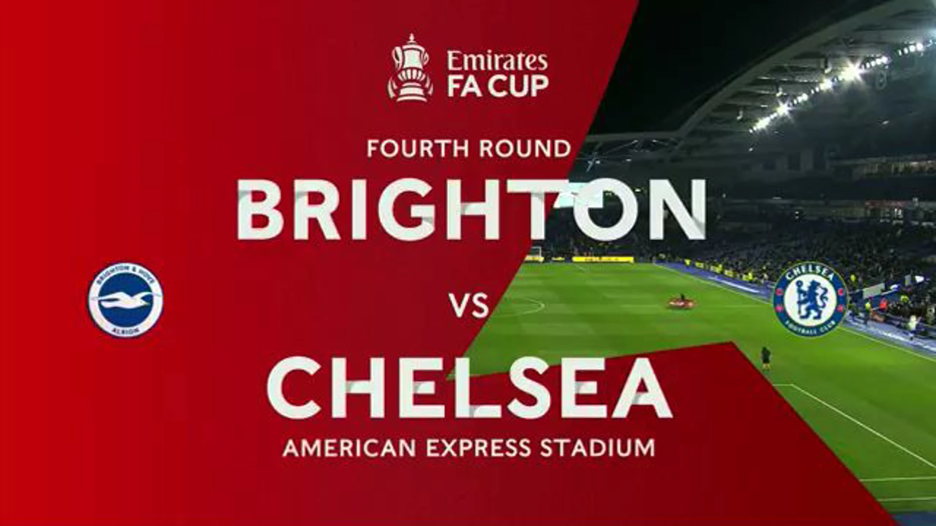 Brighton v Chelsea | Match Highlights | Emirates FA Cup