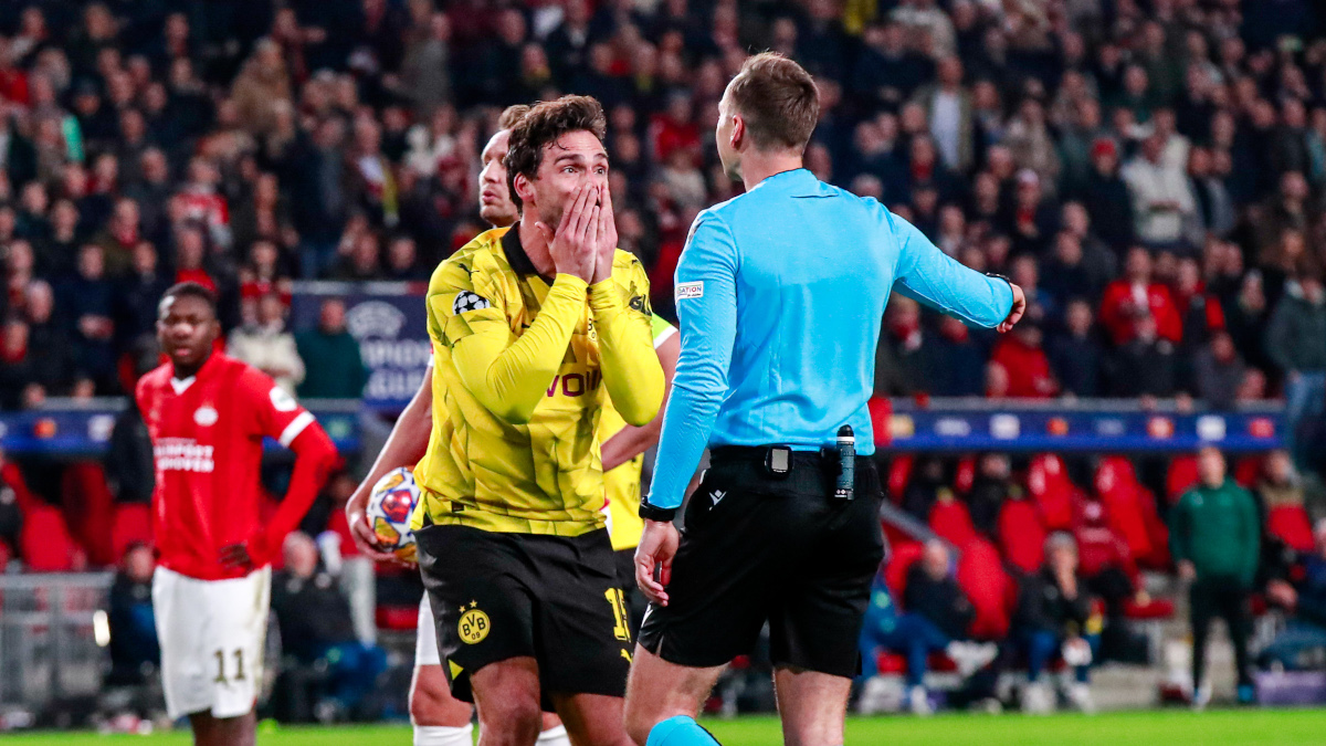 Dortmund Fuming Over Eindhoven Penalty Award In Champions League Tie ...