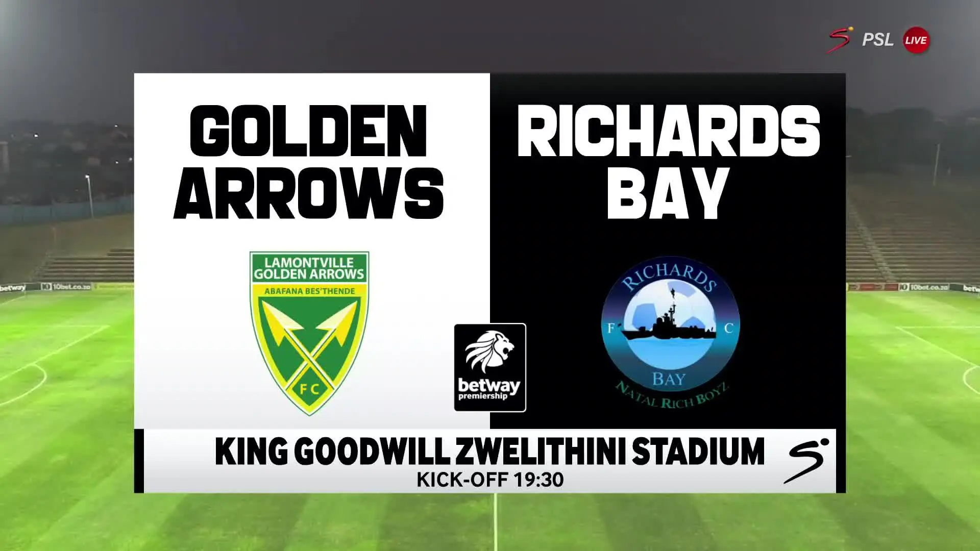 Golden Arrows v Richards Bay | Match in 5 | Betway Premiership