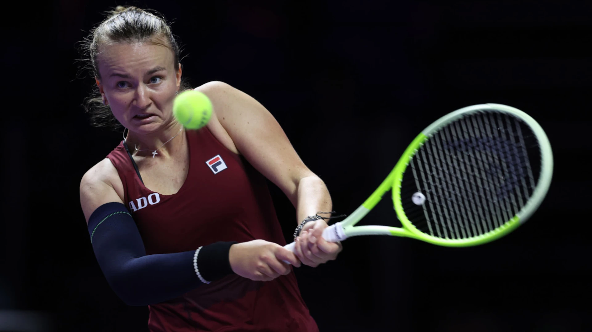 Krejcikova ends Pegula's last-four hopes at WTA Finals