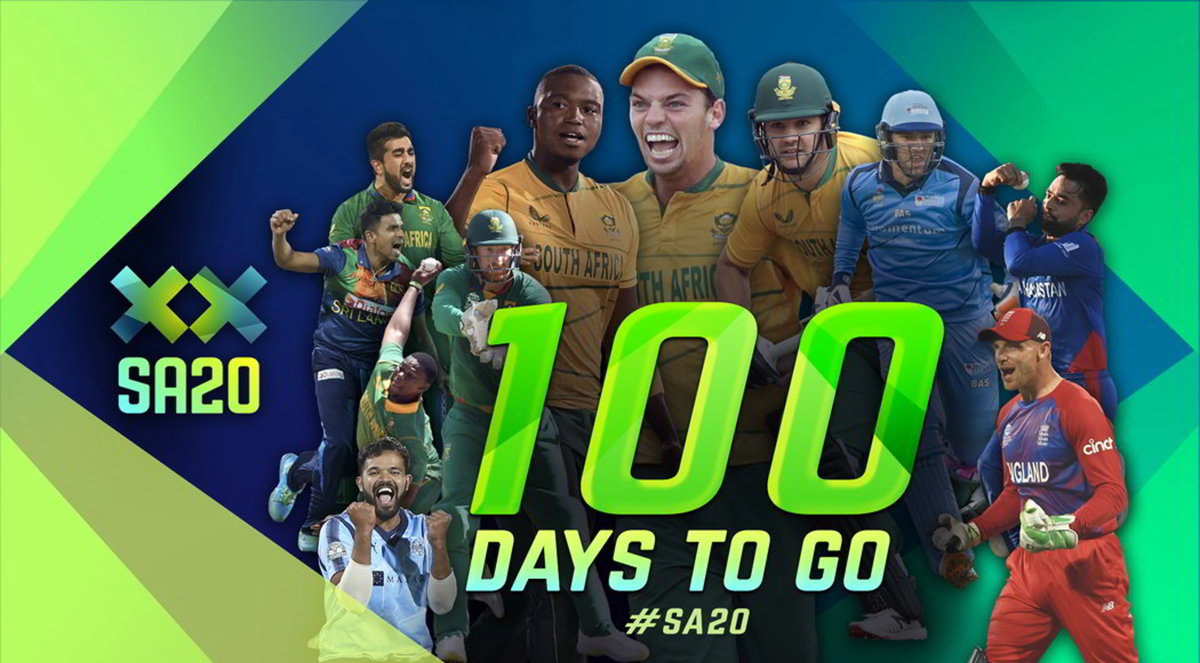 100 days until first ball of SA20 is bowled