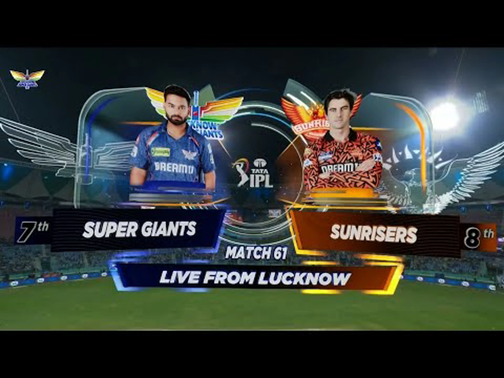 Super Giants v Sunrisers | Match Highlights | Indian Premier League T20
