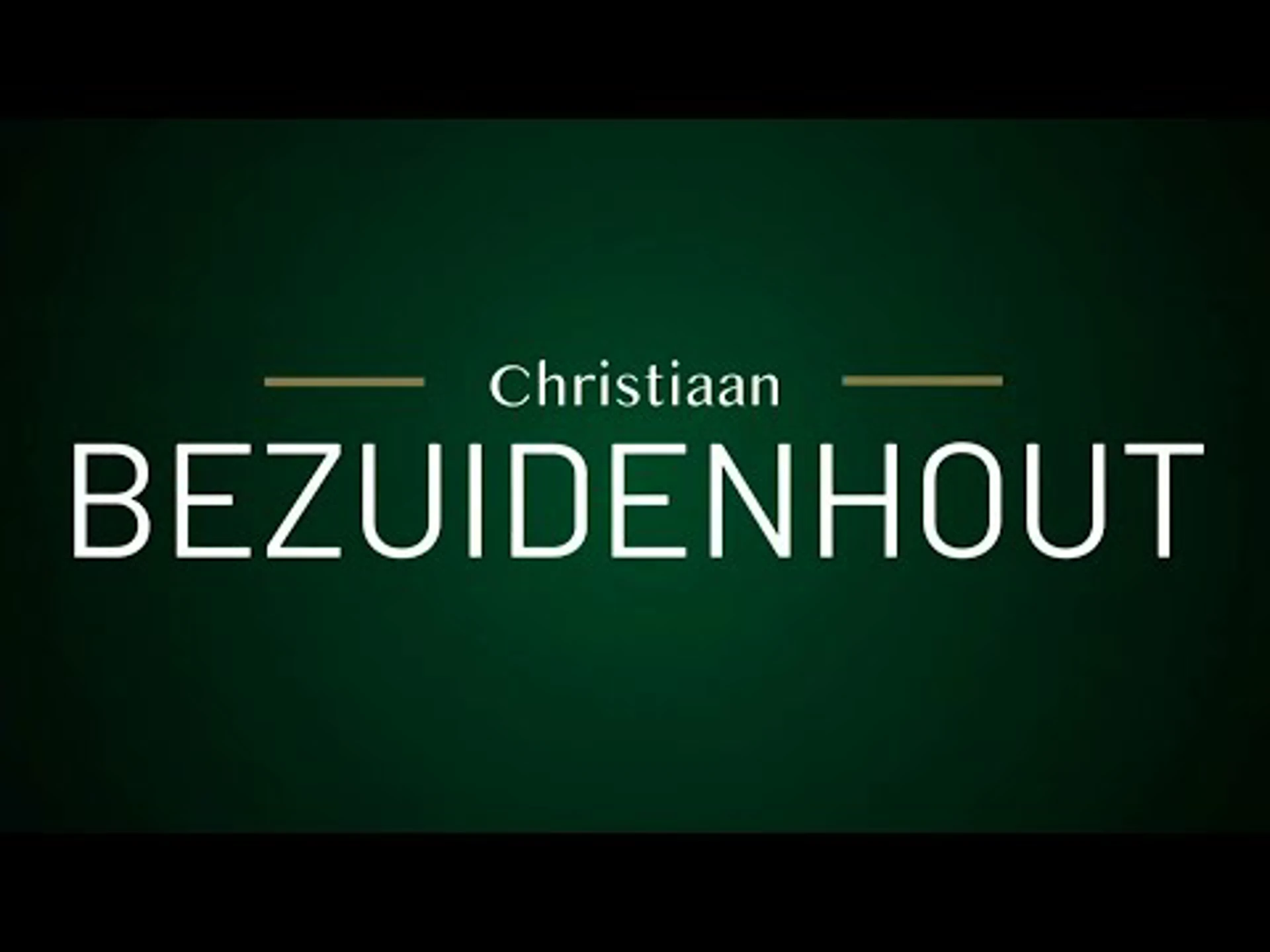 Christiaan Bezuidenhout | Nedbank Golf Challenge | SuperSport