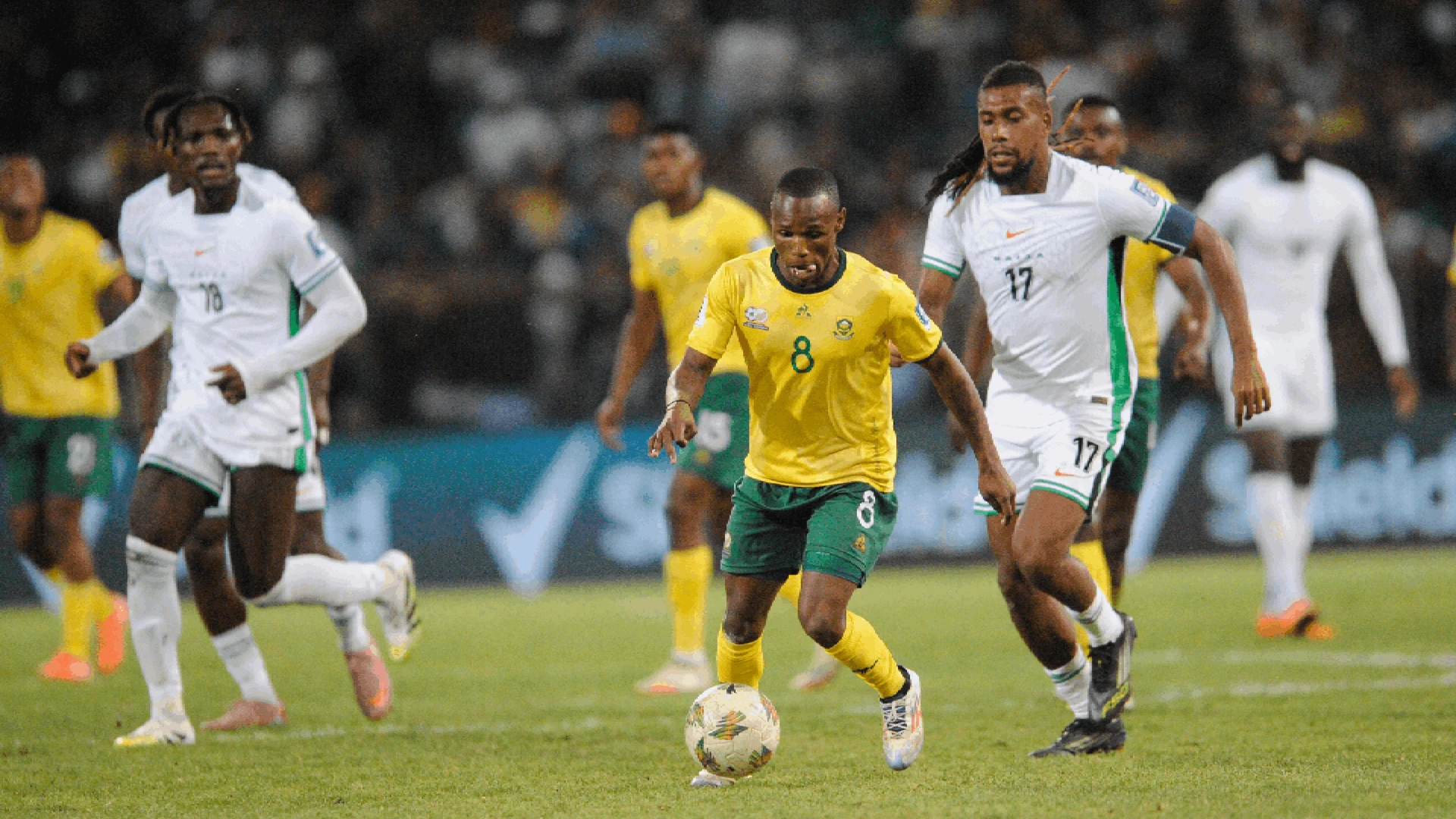 Bafana v Super Eagles goals in seSotho