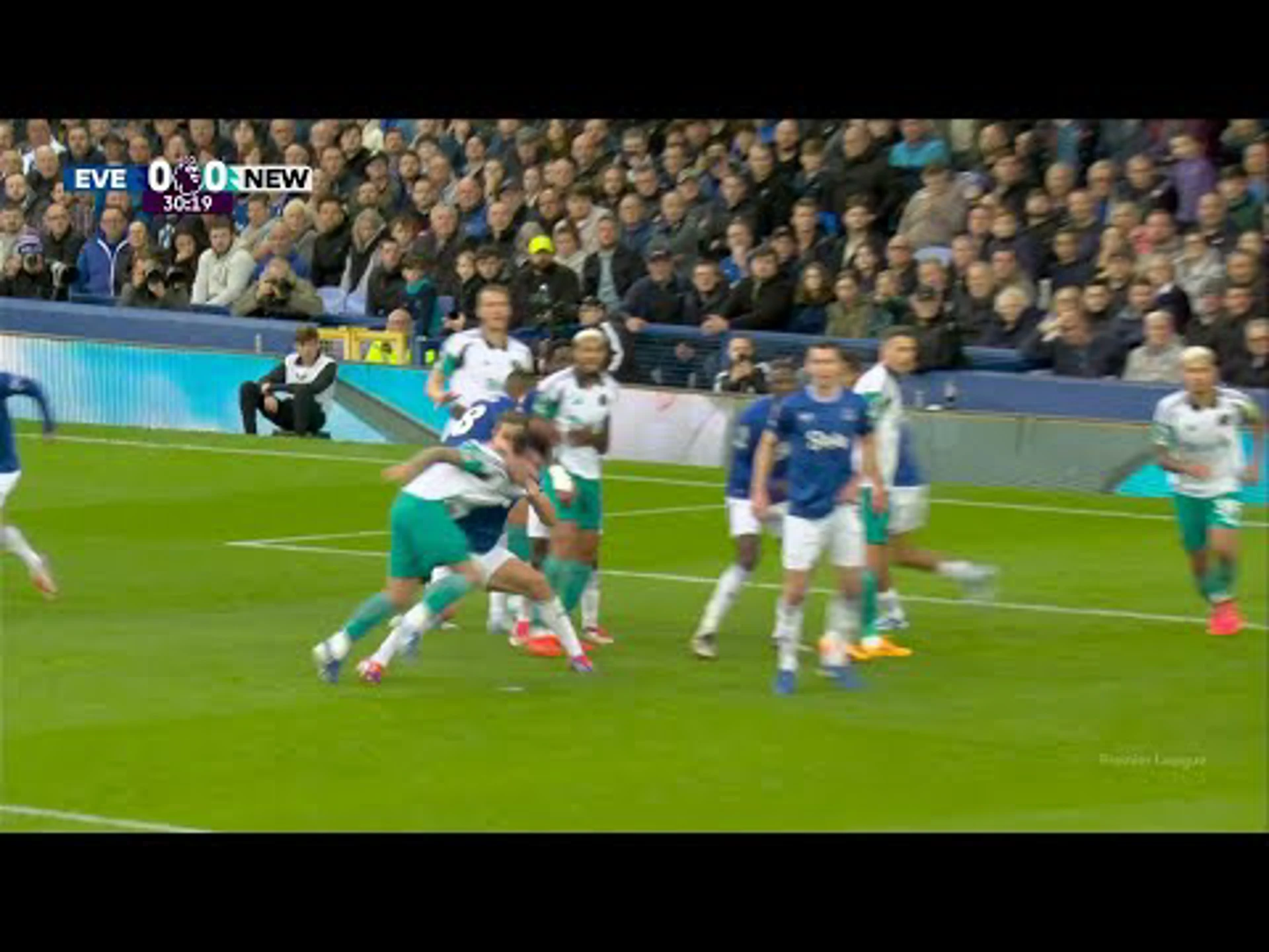 Sandro Tonali | 30ᵗʰ Minute VAR v Everton