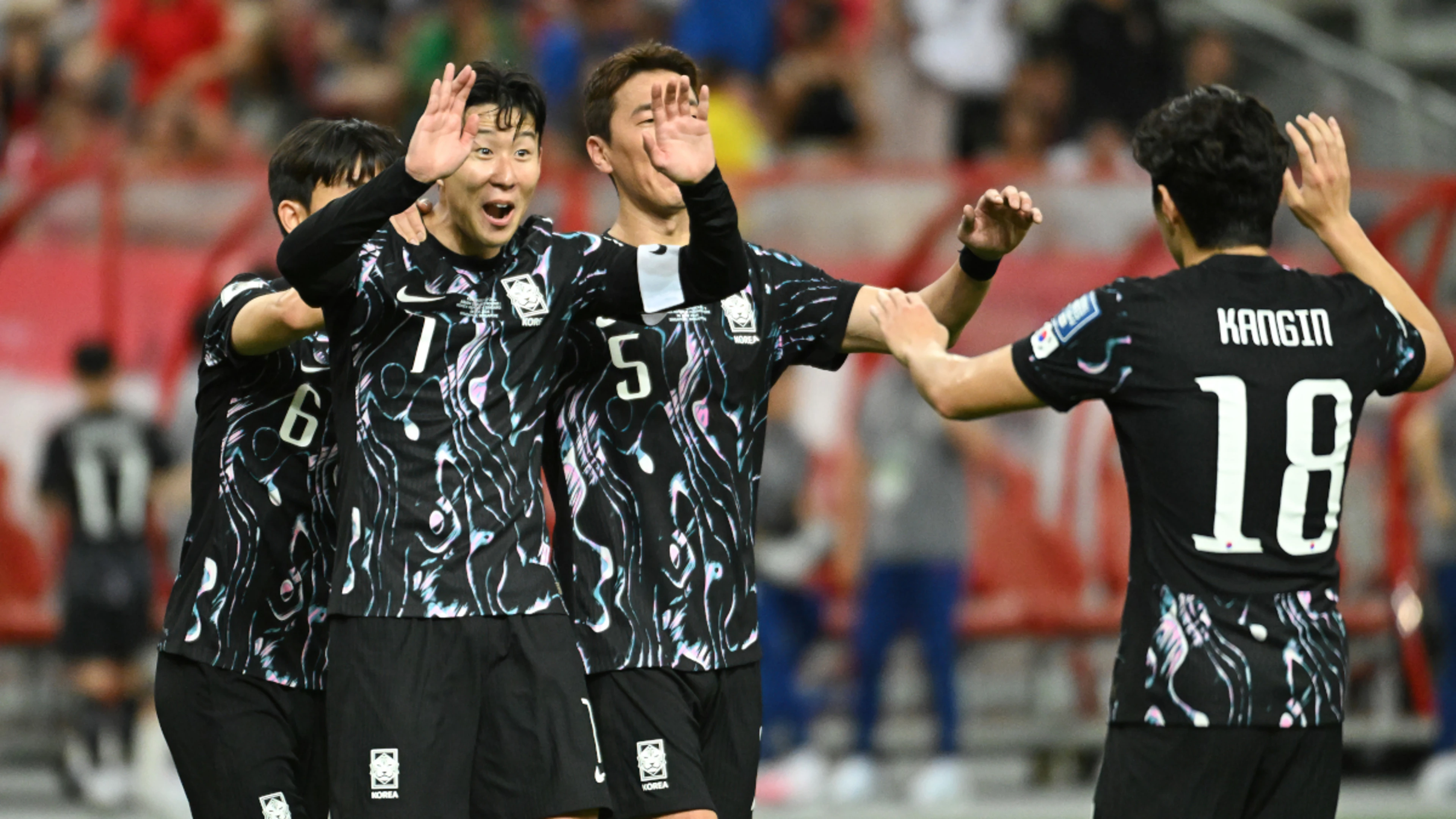 Tottenham's Son scores twice as South Korea rout Singapore 