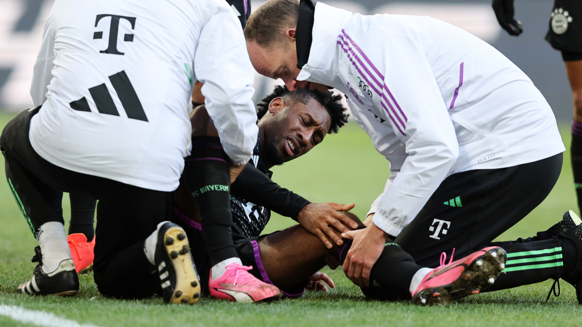 Coman in 'extreme pain', sidelined for 'coming weeks'