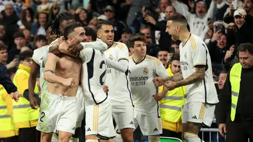 Carvajal seals Madrid's wild comeback win over Almeria